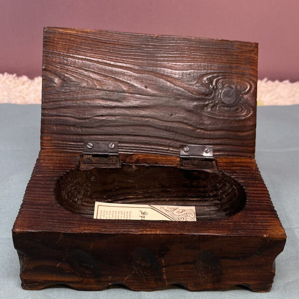 Lobeco Art of Spain Genuine Spanish Handcrafted Wood Jewelry Box Collectible - Picture 5 of 11